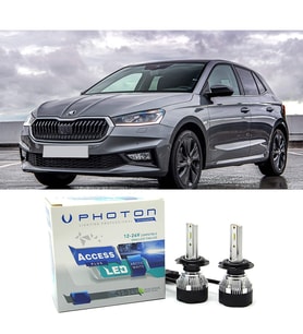 Skoda Fabia Kısa Far Ampulü H7 Access Yeni Seri Beyaz 2021-2023