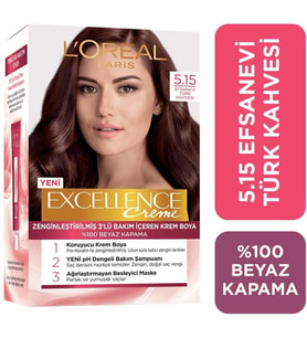 Loreal Excellence Creme Saç Boyası 5.15 Efsanevi Türk Kahvesi