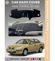 NİSSAN ALMERA KAPAKLI (2000-2006) Torpido Örtüsü Premium Torpido Koruma Araca Özel UV Koruma