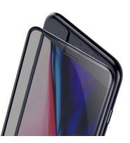 Uyumlu Model Apple iPhone 8 Anti-Dust Privacy Hayalet Full Ekran Koruyucu (Siyah)
