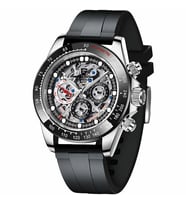 Pagani Design PD-1653-2 Rainbow Skeleton Otomatik Erkek Kol Saati