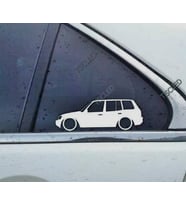Rav4 1st gen Kelebek Cam Oto Sticker 2 Adet