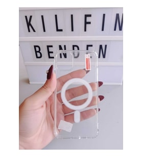 İphone 11 Şeffaf Magsafe Telefon Kılıf Modeli
