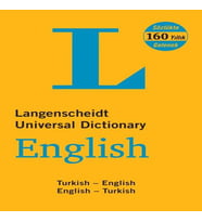 Langenscheidt İngilizce Türkçe Cep Sözlüğü