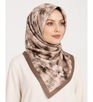 Miray Nevada Büyük Boy Organik Pamuk Eşarp - 120 x 120 - 06579