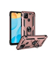 Oppo A15S Uyumlu Kılıf Zore Vega Kapak (Rose Gold Altın)
