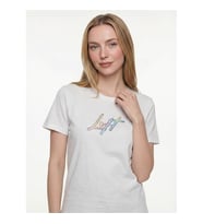 Loft Regular Fit Beyaz Kadın T-Shirt LF2042218