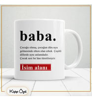 Babalar Günü Özel Hediye Çay Kahve Kupa Bardak-baba20