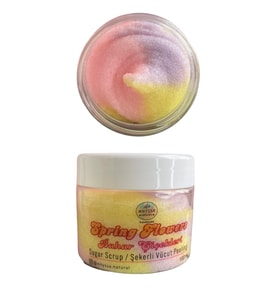Bahar Çiçekleri Aromalı Doğal Vücut Peelingi/ Spring Flowers Sugar Scrub(100ml)