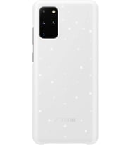 Galaxy S20 Plus ile Uyumlu LED Kılıf Beyaz EF-KG985CWEGTR