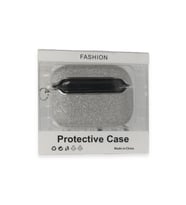Apple Airpods Pro (1.nesil) Spell Simli Kılıf - Gümüş