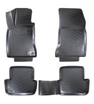 Rizline 3D Oto Paspas Siyah Renk Mercedes GLA 2014 - 2020 ile uyumlu