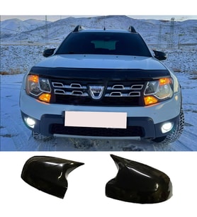 Dacia Duster 1 FL Batman Yarasa Ayna Kapağı Piona Black ABS 2010-2017