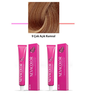 2 li Set Premium 9 Çok Açık Kumral - Kalıcı Krem Saç Boyası 2 X 50 g Tüp