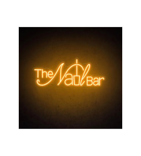 The Nail BAR Yazılı ve Şekilli Neon Tabela