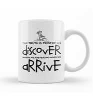 When We Arrive Calvin And Hobbes Quote Kupa Bardak Porselen