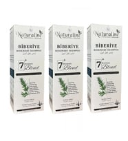 Naturaline Biberiye Şampuanı 400 ml 3 Adet Roemary Shampoo 7 Doğal Bileşim