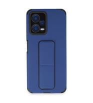 Xiaomi Poco X5 5g Kılıf Mega Standlı Silikon - Mavi