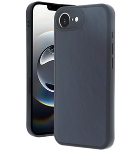 iPhone 16E Kılıf Aras Deri Kapak - Lacivert