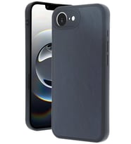 iPhone 16E Kılıf Aras Deri Kapak - Lacivert