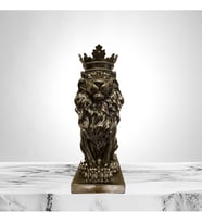Aslan Kral Bronz Biblo