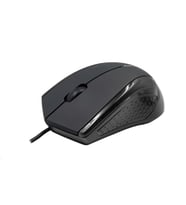 Siyah USB Kablolu 3D Optik Mouse (Çok Renkli)
