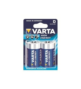 Varta Alkalin Büyük Boy Pil (D) High Energy 2 Li Paket