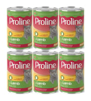 Proline Kuzu Etli Yetişkin Kedi Konservesi 400 Gr*6 Adet (Kahverengi)