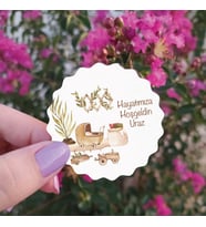 Ahşap Magnet