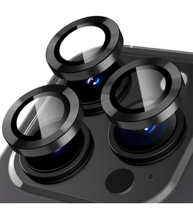 BİNANO METAL RİNG IPHONE 15 PRO/15 PRO MAX SİYAH KAMERA KORUYUCU