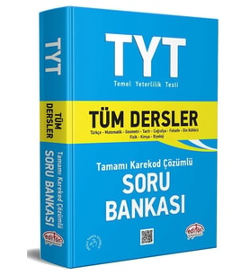 Editör Yayınları TYT Tüm Dersler Tamamı Çözümlü Soru Bankası