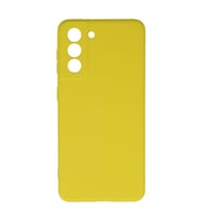 Galaxy S21 Kılıf Nano Içi Kadife Silikon - Sarı