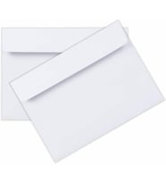 ® 100 Adet Kendinden Yapışkanlı Zarf Davetiye Mektup Para Belge Dilekçe Düğün Kına Nişan Sünnet 16,3cm X 11,5cm 100'lü