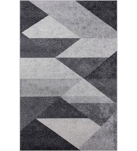 Eliana Home Baskılı, Yıkanabilir Kaymaz Taban Salon Halısı LNA1866-SD415 100x150 cm (Gri)