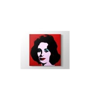DBSanatevi Andy Warhol - Red Liz Tablo 60 X 80 Cm
