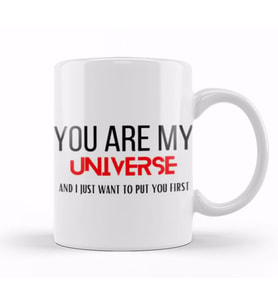 My Universe  YOU ARE MY UNIVERSE bts Army GIFT Kupa Bardak Porselen