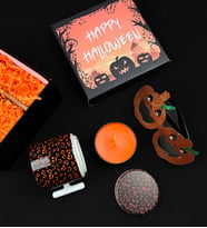 Happy Halloween Bal Kabağı Tasarımlı Cadılar Bayramı Hediye Seti
