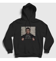 Presmono Unisex Beyaz Dean Winchester Jail Supernatural Kapüşonlu Sweatshirt 507879tt (Siyah)