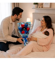 YENİDOĞAN BEBEK PRENS BUKETİ