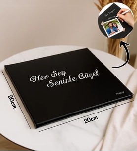 BK Gift Her Şey Seninle Güzel Kendin Yap Anı Defteri, Arkadaşa Hediye, Sevgiliye Hediye, Doğum Günü Hediyesi