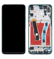 Tkgz - Y9 Prime 2019 Uyumlu Lcd Ekran Dokunmatik Servis Lcd ÇITALI YEŞİL