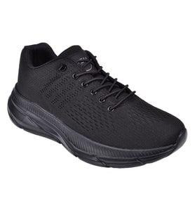 Pullman Triko Erkek Spor Ayakkabı Sneaker DUM-1518 SİYAH SİYAH
