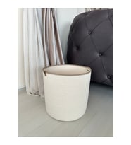 Ekru Orta Boy Sepet, Şık ve Kullanışlı Ev Dekorasyonu Aksesuarı
