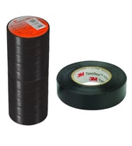Elektrik İzolasyon Bandı Siyah 18 mm x 9.15 mt x 0.13mm