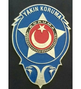 YAKIN KORUMA CÜZDAN ROZETİ (METAL)-SATIN/AL,YAKIN KORUMA KIMLIK KARTLI PERSONELE SATILIR.-SIVILE SATILMAZ