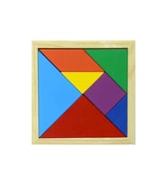 Mor Giftölye Ahşap Tangram 14*14