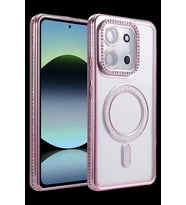Redmi 15C 4G Joke Simli Magneticsafe Kılıf - Pembe