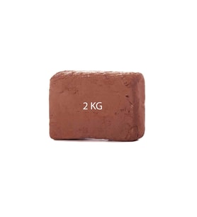 Kahverengi Seramik Hamuru 2 Kg Kırmızı Seramik Çamuru Toprak Doğal Kırmızı Kil Oyun Hamuru Çamuru