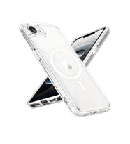 Newface Apple iPhone 16E Kılıf Magneticsafe Şeffaf Silikon - Şeffaf