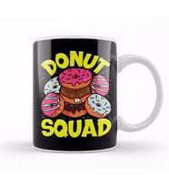 Funny Donut Squad Cute Donut Obsessed Kupa Bardak Porselen
